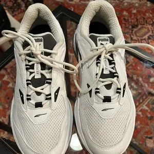 Puma | Shoes | Puma Rsfast Whiteblack M7w85 Shoe Euc | Poshmark